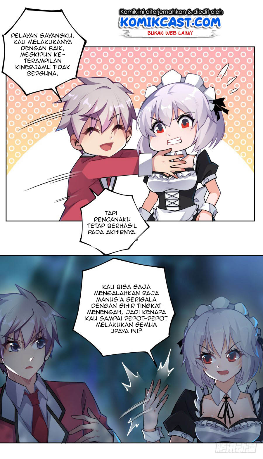 I Picked Up a Demon Lord as a Maid Chapter 12 Bahasa Indonesia